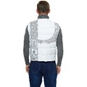 Henna Alphabet T- Shirt Henna Alphabet P Men s Short Button Up Puffer Vest	 View4