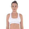 Henna Alphabet T- Shirt Henna Alphabet X Cross Back Sports Bra View1