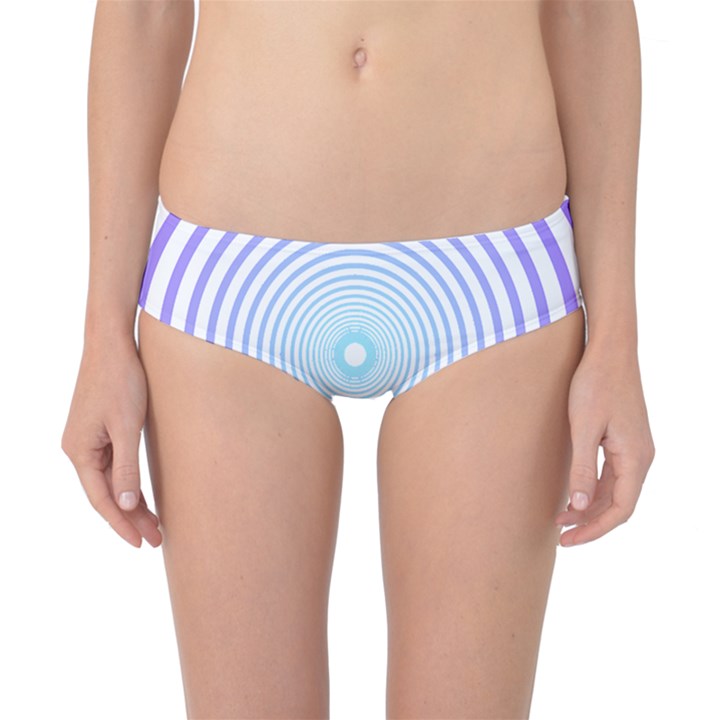 Hypnotic T- Shirt Hypnotize Royal Purple T- Shirt Classic Bikini Bottoms