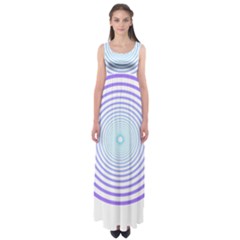 Hypnotic T- Shirt Hypnotize Royal Purple T- Shirt Empire Waist Maxi Dress by maxcute