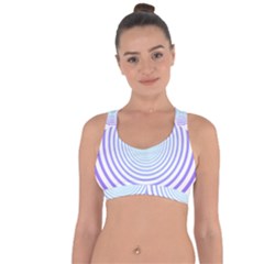 Hypnotic T- Shirt Hypnotize Royal Purple T- Shirt Cross String Back Sports Bra by maxcute