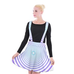 Hypnotic T- Shirt Hypnotize Royal Purple T- Shirt Suspender Skater Skirt by maxcute