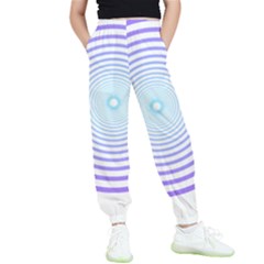 Hypnotic T- Shirt Hypnotize Royal Purple T- Shirt Kids  Elastic Waist Pants by maxcute