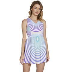 Hypnotic T- Shirt Hypnotize Royal Purple T- Shirt Sleeveless High Waist Mini Dress by maxcute