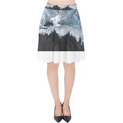 Iceberg T- Shirt Iceberg T- Shirt Velvet High Waist Skirt by maxcute