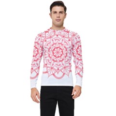 Intricate Mandala T- Shirt Shades Of Pink Floral Mandala T- Shirt Men s Long Sleeve Rash Guard by maxcute