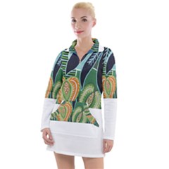 Jungle T- Shirt Jungle 1 T- Shirt Women s Long Sleeve Casual Dress by maxcute