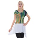 Jungle T- Shirt Jungle 1 T- Shirt Short Sleeve Side Drop Tunic View1