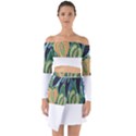 Jungle T- Shirt Jungle 1 T- Shirt Off Shoulder Top with Skirt Set View1