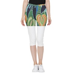 Jungle T- Shirt Jungle 1 T- Shirt Inside Out Lightweight Velour Capri Leggings  by maxcute