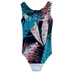 Jungle T- Shirt Jungle Paradise Botanical T- Shirt Kids  Cut-out Back One Piece Swimsuit by maxcute