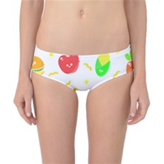 Kawaii Doodle T- Shirt Kawaii Doodle Food Illustration T- Shirt Classic Bikini Bottoms by maxcute