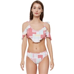 Labyrinth T- Shirt Labyrinth T- Shirt Ruffle Edge Tie Up Bikini Set	