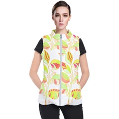 Leaves Art T- Shirtleaves T- Shirt Women s Puffer Vest