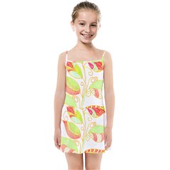 Leaves Art T- Shirtleaves T- Shirt Kids  Summer Sun Dress by maxcute