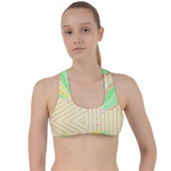 Leaves Design T- Shirtleaves T- Shirt (2) Criss Cross Racerback Sports Bra by maxcute