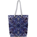 Denim Blend Repeats I Full Print Rope Handle Tote (Small) View1