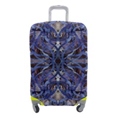 Denim Blend Repeats I Luggage Cover (small) by kaleidomarblingart