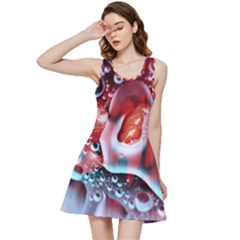 Abstract Art Texture Bubbles Inside Out Racerback Dress by Ravend