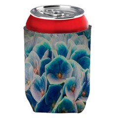 Hydrangeas-blossom-bloom-blue Can Holder by Ravend