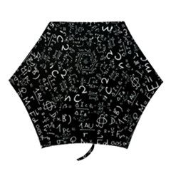 E=mc2 Text Science Albert Einstein Formula Mathematics Physics Mini Folding Umbrellas by Jancukart