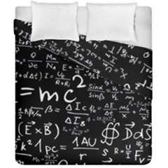 E=mc2 Text Science Albert Einstein Formula Mathematics Physics Duvet Cover Double Side (california King Size)