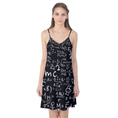 E=mc2 Text Science Albert Einstein Formula Mathematics Physics Camis Nightgown  by Jancukart