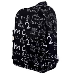 E=mc2 Text Science Albert Einstein Formula Mathematics Physics Classic Backpack