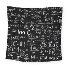 E=mc2 Text Science Albert Einstein Formula Mathematics Physics Square Tapestry (large)