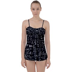 E=mc2 Text Science Albert Einstein Formula Mathematics Physics Babydoll Tankini Set by Jancukart