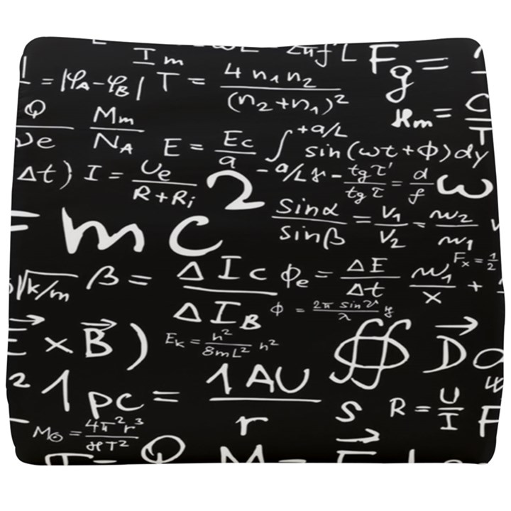 E=mc2 Text Science Albert Einstein Formula Mathematics Physics Seat Cushion