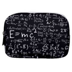 E=mc2 Text Science Albert Einstein Formula Mathematics Physics Make Up Pouch (small) by Jancukart