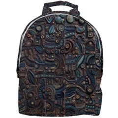 Abstract Wallpaper Artwork Pattern Texture Mini Full Print Backpack