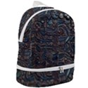 Abstract Wallpaper Artwork Pattern Texture Zip Bottom Backpack View2