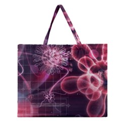 Formula Math Mathematics Physics Science Zipper Large Tote Bag