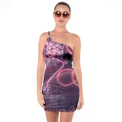 Formula Math Mathematics Physics Science One Soulder Bodycon Dress