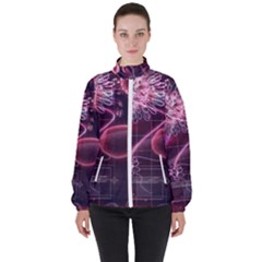 Formula Math Mathematics Physics Science Women s High Neck Windbreaker