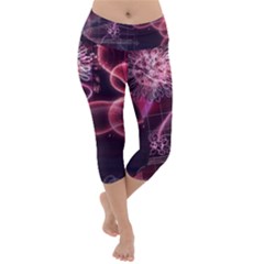 Formula Math Mathematics Physics Science Lightweight Velour Capri Yoga Leggings