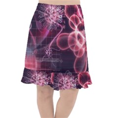 Formula Math Mathematics Physics Science Fishtail Chiffon Skirt