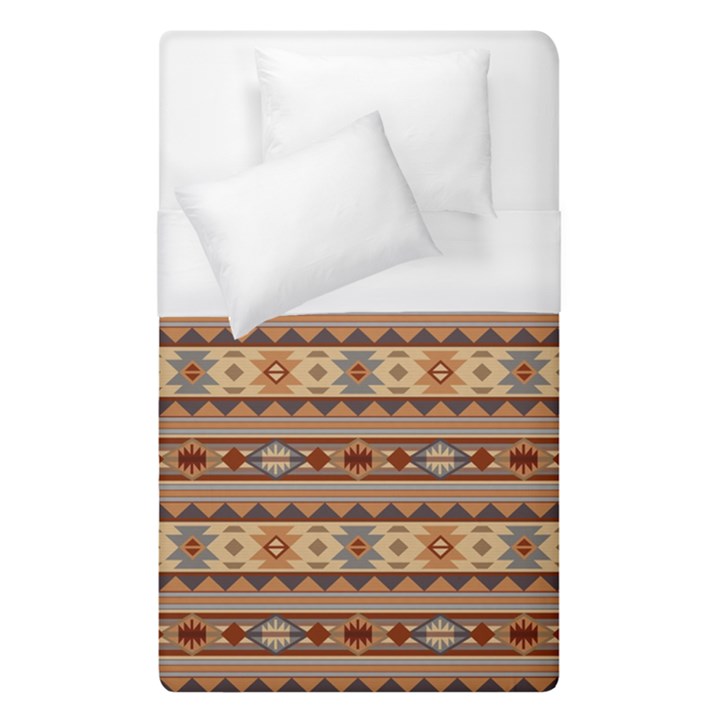 Southwest-pattern-tan-large Duvet Cover (Single Size)