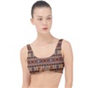 Southwest-pattern-tan-large The Little Details Bikini Top View1