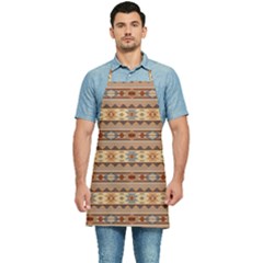 Southwest-pattern-tan-large Kitchen Apron by SouthwestDesigns