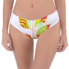 Leaves Design T- Shirtleaves T- Shirt Reversible Classic Bikini Bottoms by maxcute