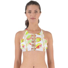 Leaves Design T- Shirtleaves T- Shirt Perfectly Cut Out Bikini Top by maxcute