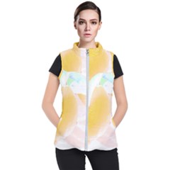 Lemon T- Shirt Yellow Lemon Hanging On A Tree Real Photograph T- Shirt Women s Puffer Vest by maxcute