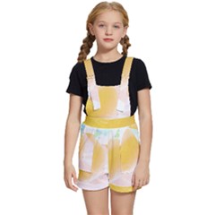 Lemon T- Shirt Yellow Lemon Hanging On A Tree Real Photograph T- Shirt Kids  Short Overalls by maxcute