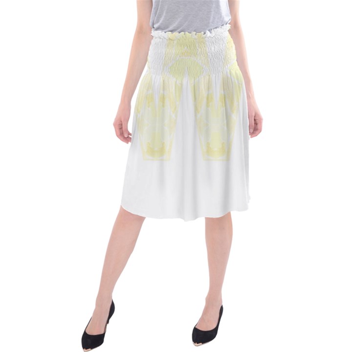 Letter W T- Shirt Letter W Monogram Olive Green Abstract Pattern Painting On Canvas T- Shirt Midi Beach Skirt