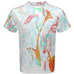 Lotus Flower T- Shirt Lotus Fantasy T- Shirt Men s Cotton Tee by maxcute