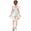 Lotus Flower T- Shirt Lotus Fantasy T- Shirt Kids  Sleeveless Dress View2