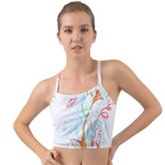 Lotus Flower T- Shirt Lotus Fantasy T- Shirt Mini Tank Bikini Top by maxcute